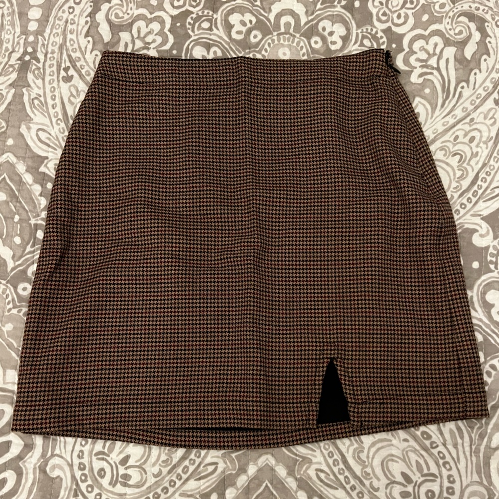 Abercrombie & Fitch Plaid Mini Skirt